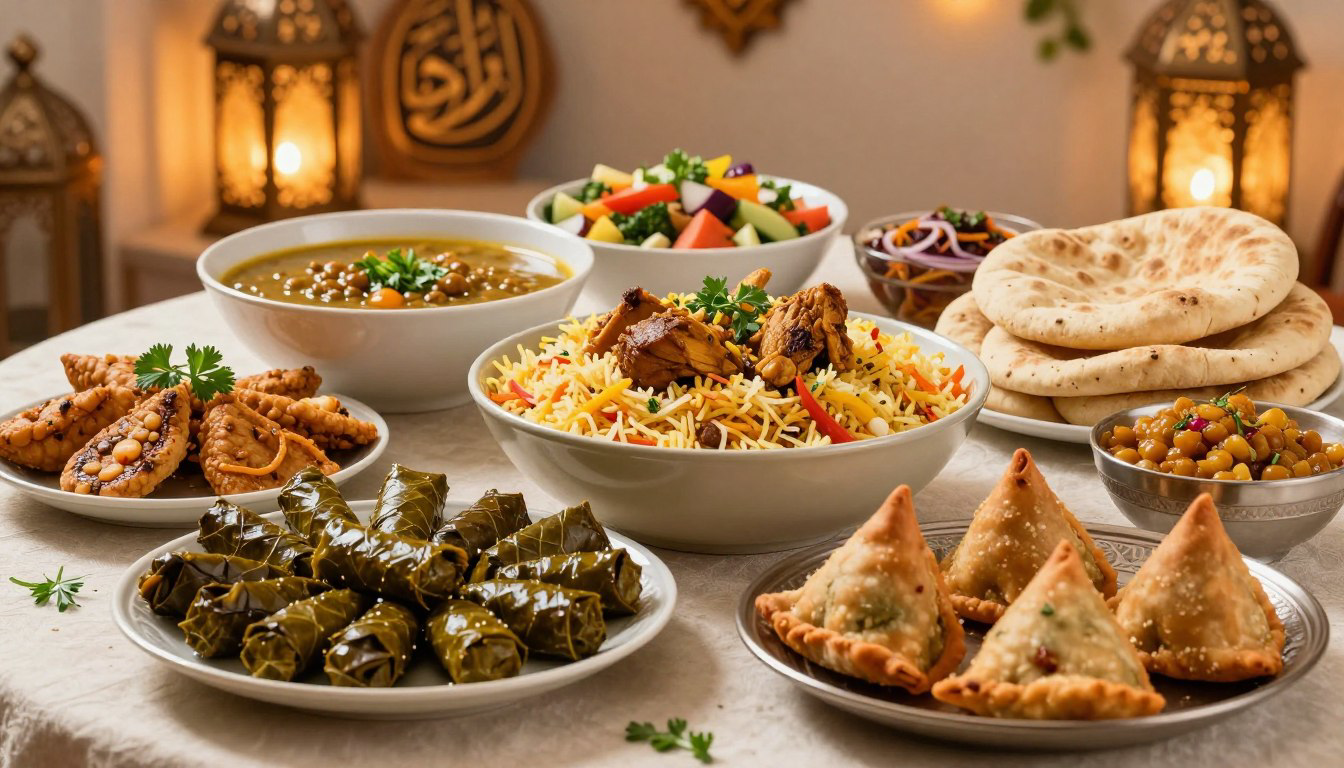 «خططي لمائدتك بسهولة».. قائمة أكلات رمضان 2026 المقترحة للإفطار والسحور